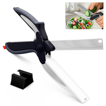 Multifunctional Vegetable Chopping Board Scissors