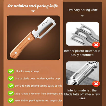 Chefora Premium Stainless Steel Vegetable Peeler Pro