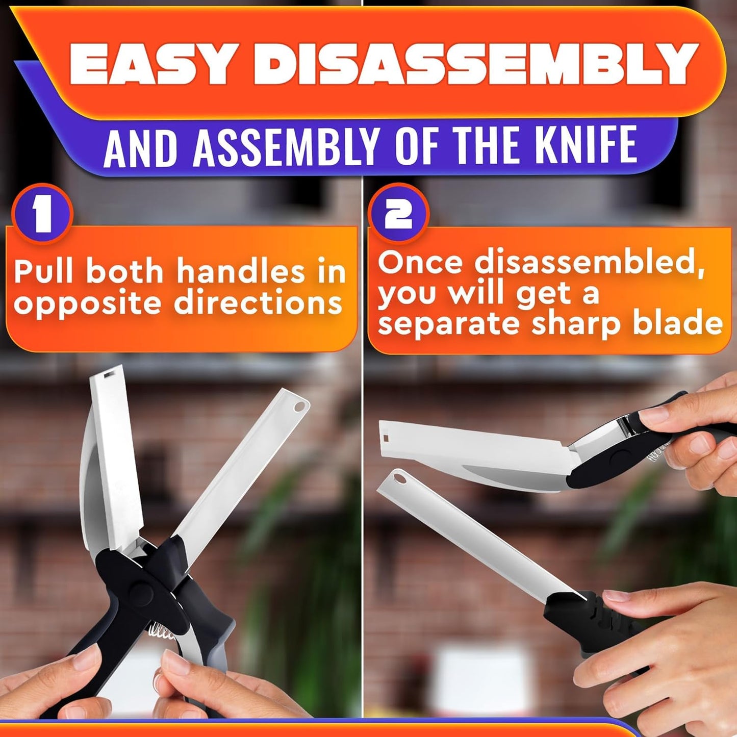 Multifunctional Vegetable Chopping Board Scissors
